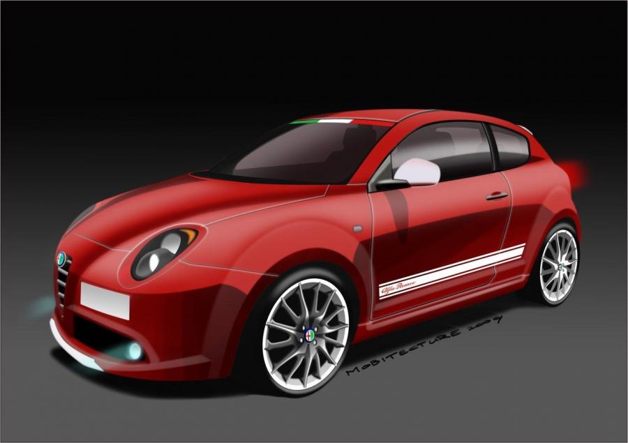  Alfa Romeo MiTo Veloce Sketches 2009 года  (фото 2 из 2)